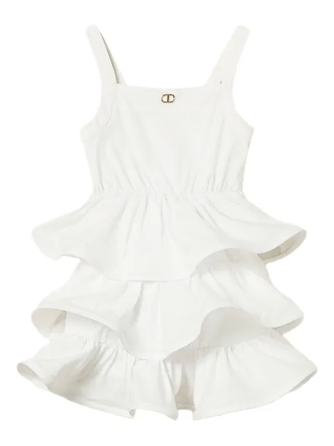 TWINSET Kids Kleid mit Rüschendetail