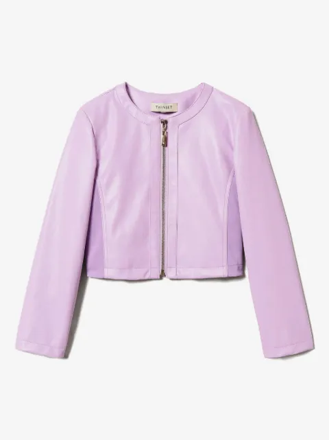 TWINSET Kids Beschichtete Jacke