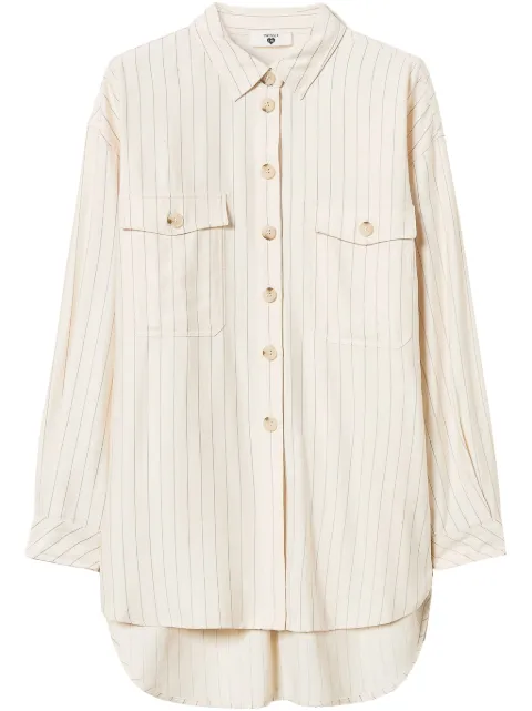 TWINSET pinstripe-pattern shirt 