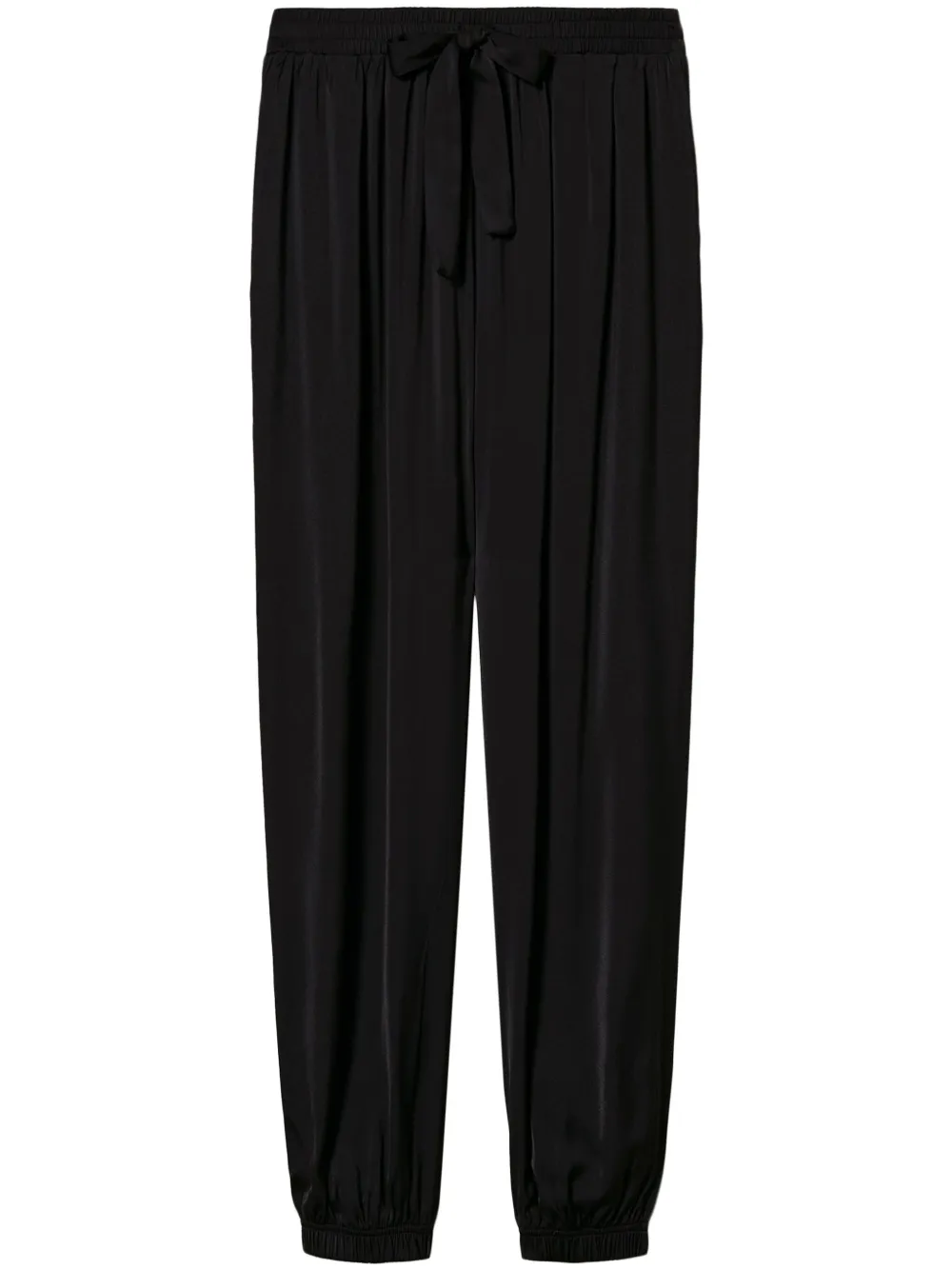 TWINSET drawstring-waist trousers | Black | Image 1