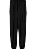 TWINSET drawstring-waist trousers - Black