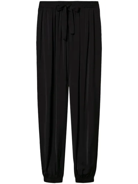 TWINSET pantalones con cordones en la pretina