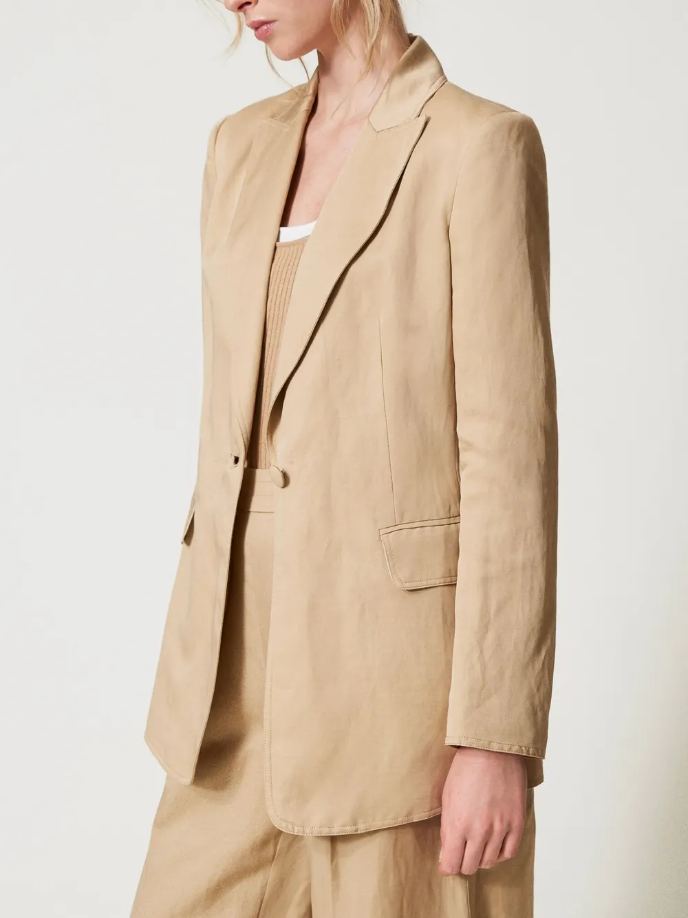 TWINSET SINGLE-BREASTED BLAZER 