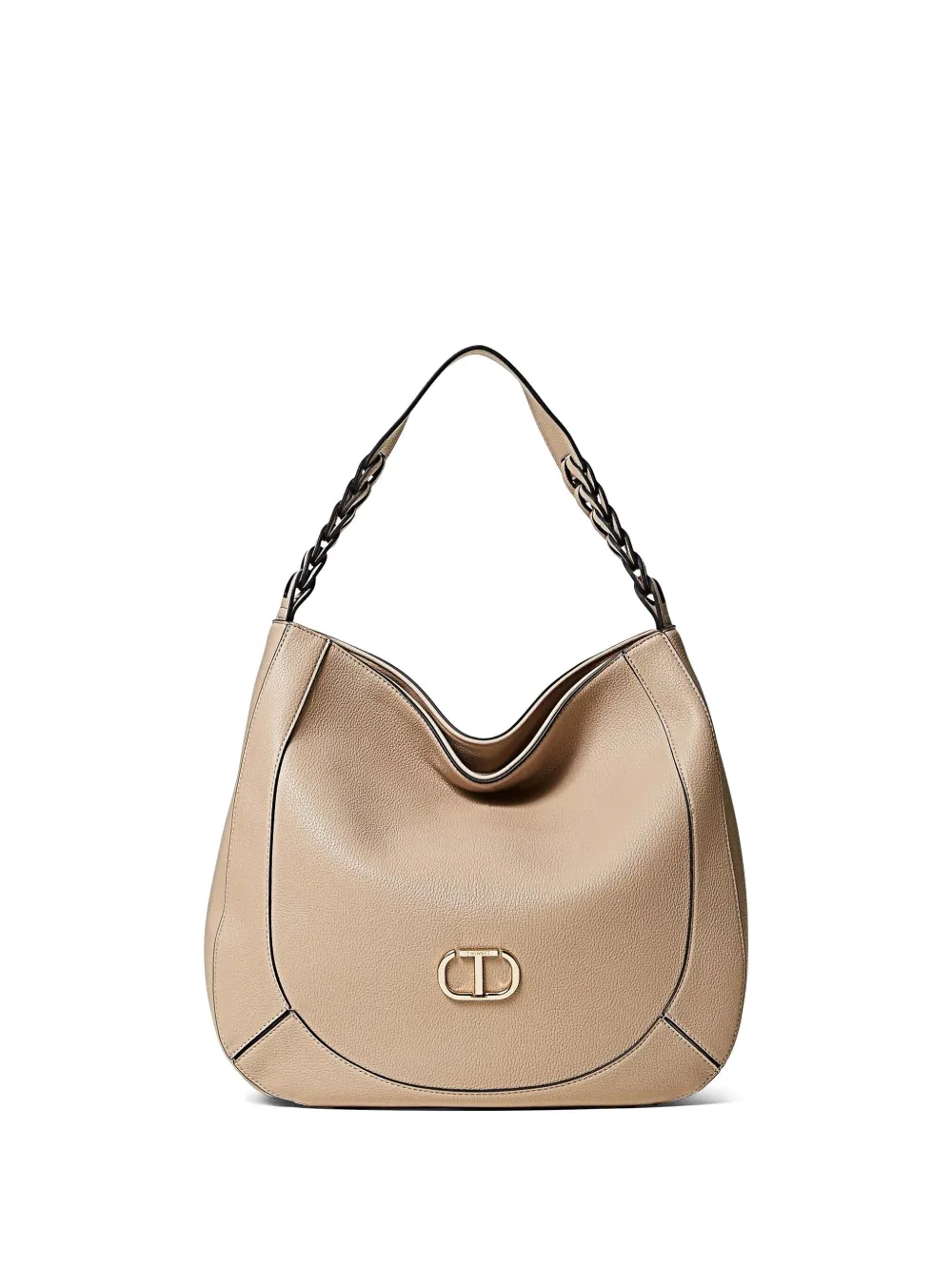 TWINSET LOGO-PLAQUE TOTE BAG