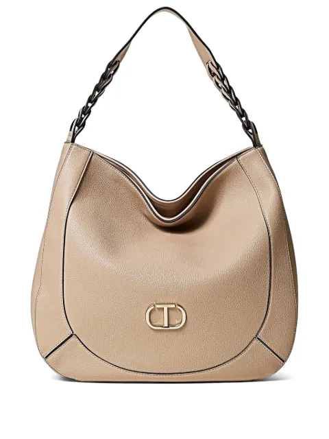 TWINSET logo-plaque tote bag 