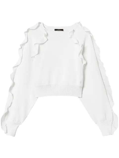 TWINSET ruffle-detailed sweater