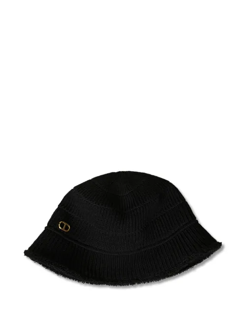 TWINSET bob nervuré - Noir - TWINSET - Modalova