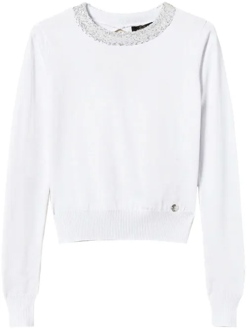 Pull cintré à sequins - TWINSET - Modalova