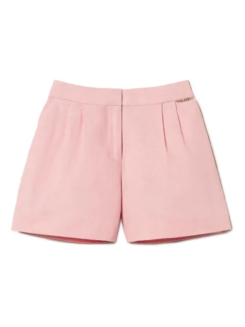 TWINSET Kids linen-cotton shorts