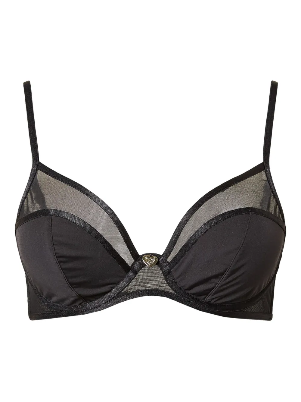 TWINSET Bh met mesh vlakken Zwart