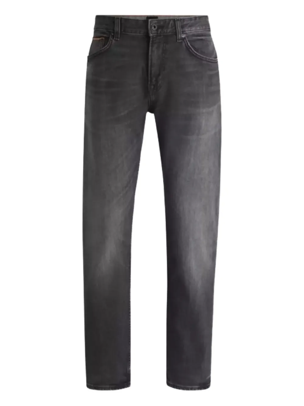 BOSS whiskering-effect jeans | Grey | Image 1
