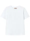 TWINSET Oval T embroidered T-shirt - White