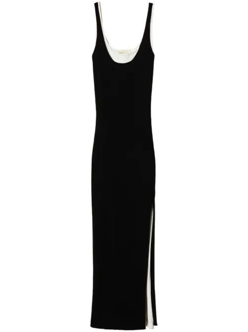 TWINSET robe en maille - Noir - TWINSET - Modalova