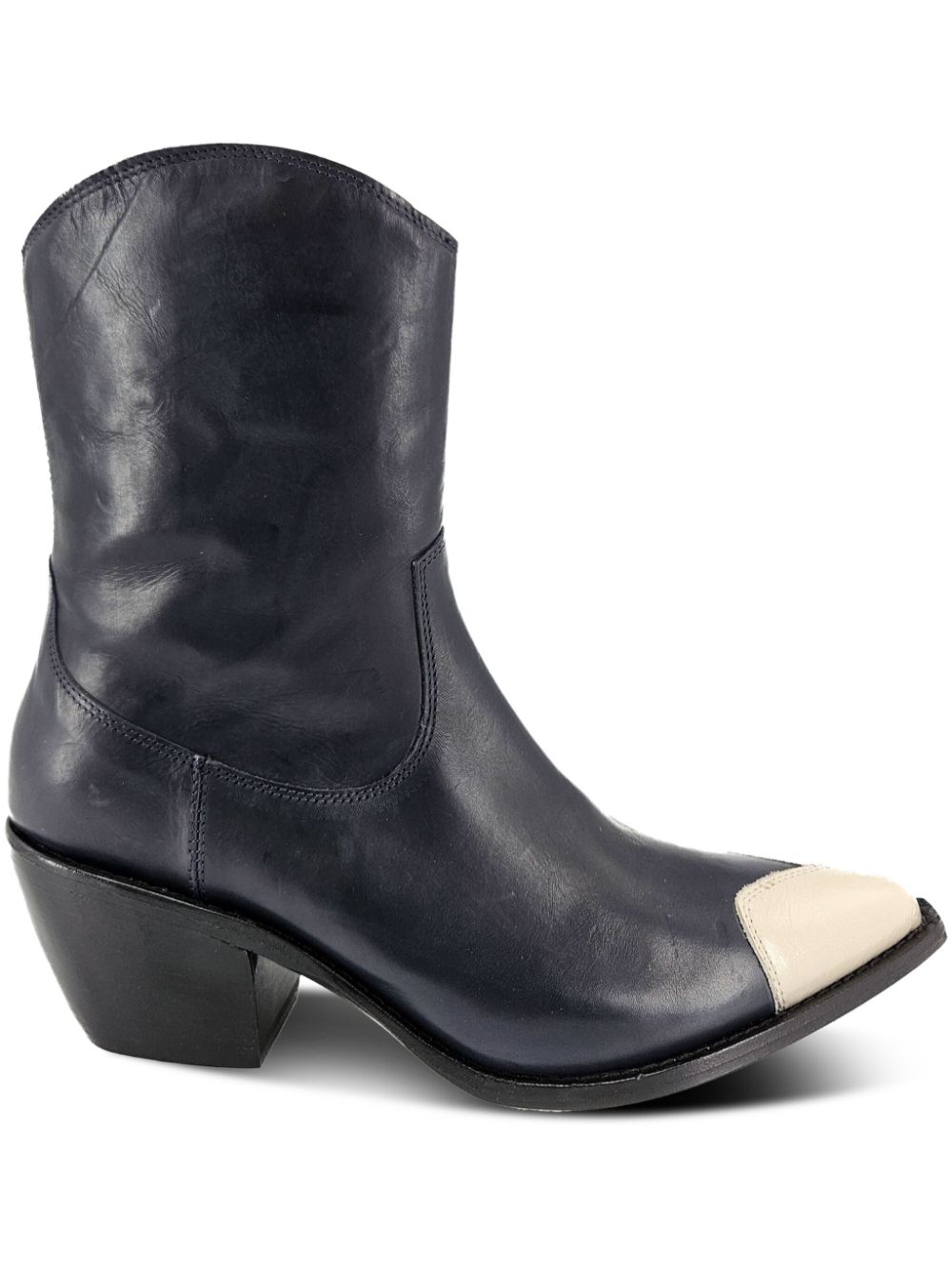 Madison.Maison heart toe ankle boots Blue