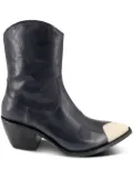 Madison.Maison heart toe cowboy boots - Blue