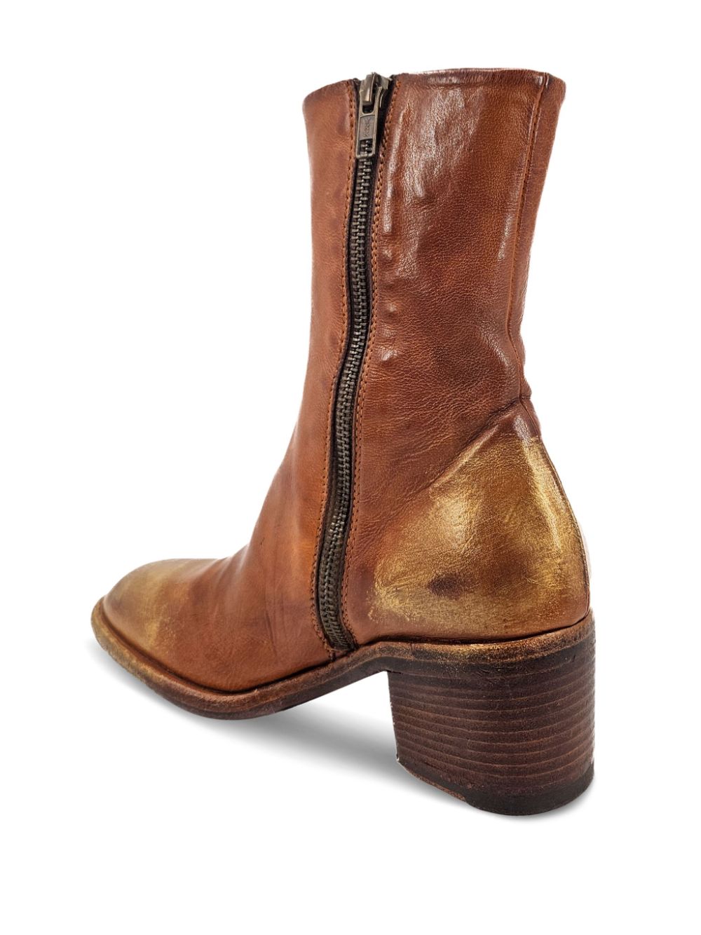 Madison.Maison 50mm leather boots Brown