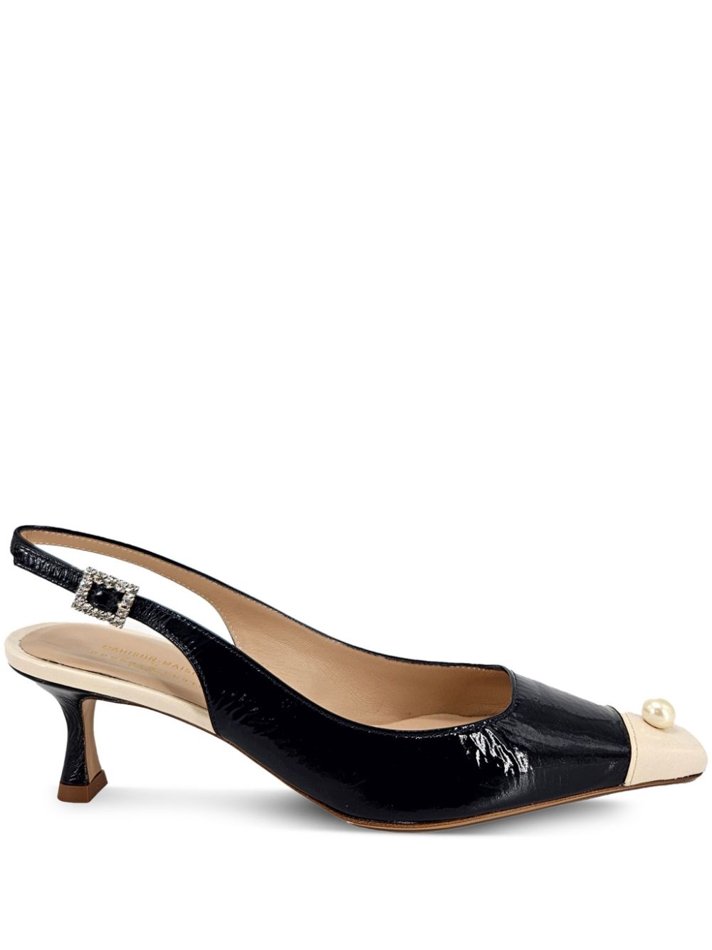 Madison.Maison Pearl slingback pumps Blauw