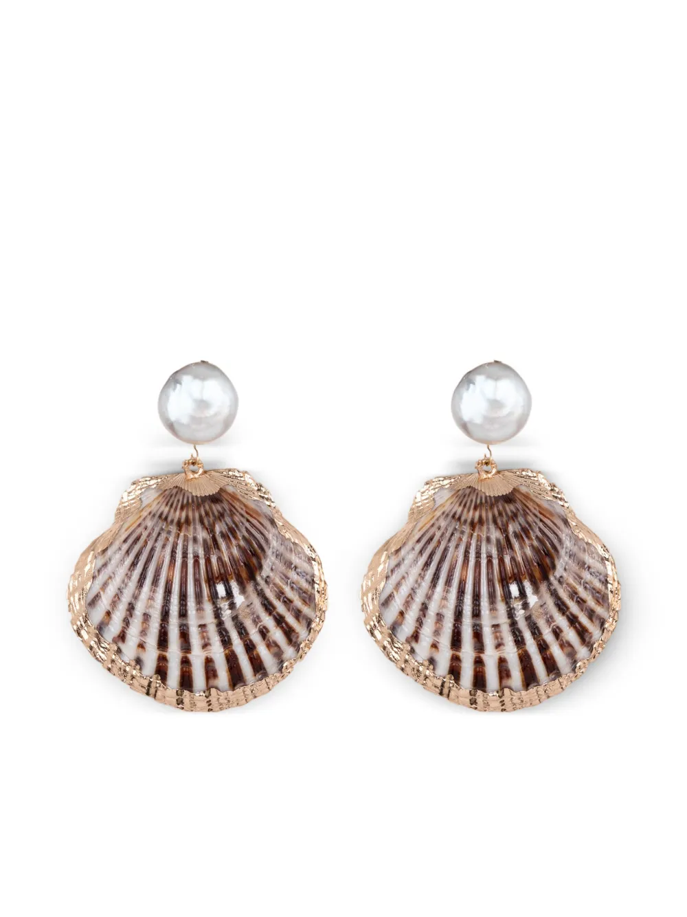 Jennifer Behr x Julia Berolzheimer Folly earrings - White