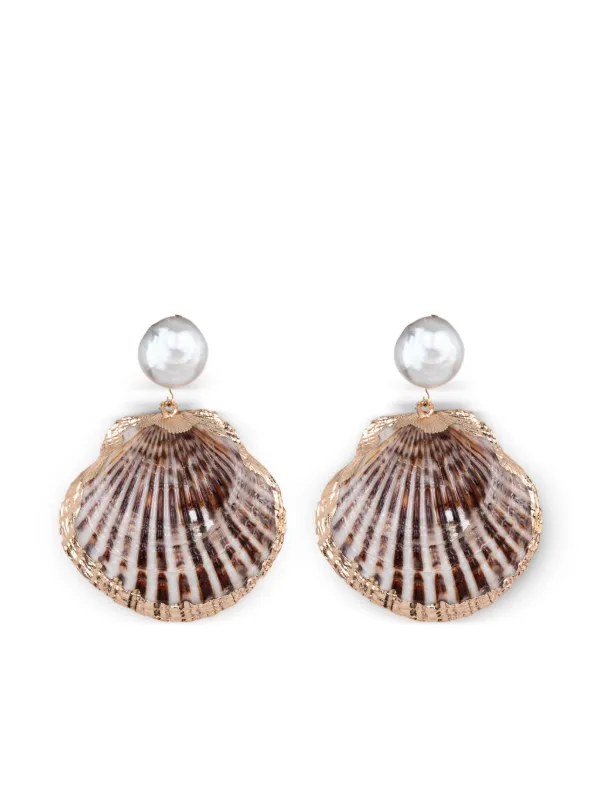 【Jennifer behr】x Julia Berolzheimer Folly イヤリング Jennifer Behr x Julia Berolzheimer 'Folly' ピアス | ホワイト