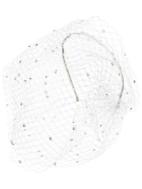 Jennifer Behr crystal-embellished headband