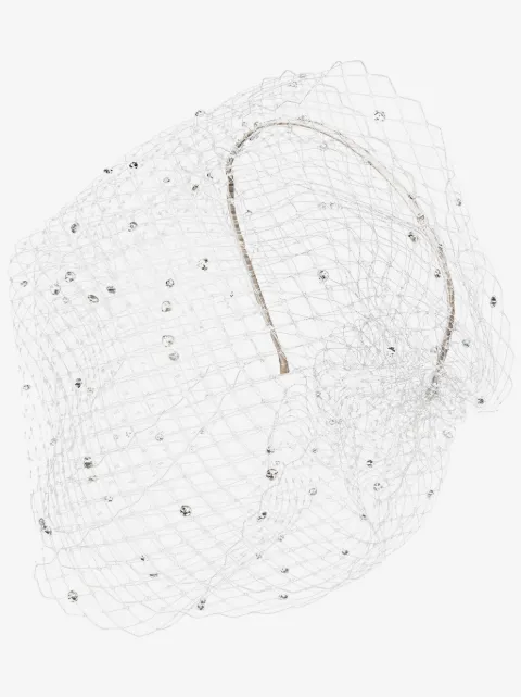 Jennifer Behr crystal-embellished headband