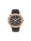 Patek Philippe Pre-Owned 2022 Aquanaut 'Travel Time Tiffany & Co.' 40mm - Brown