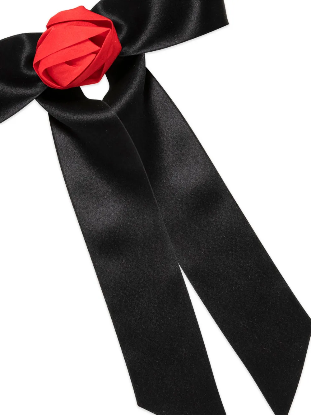 Jennifer Behr Rosette haarclip Zwart