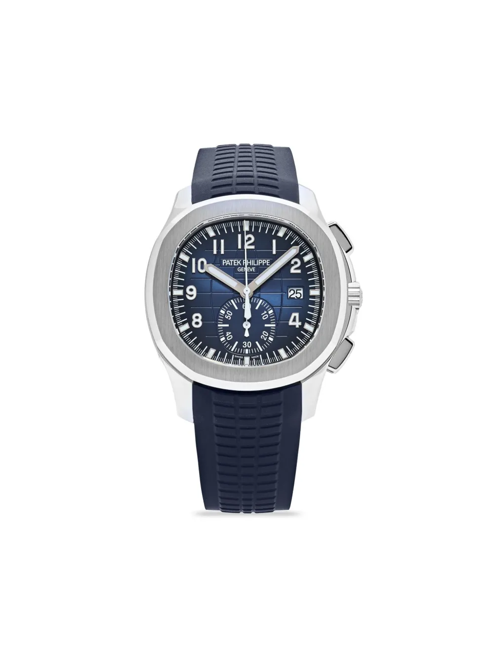 Pre-owned Patek Philippe 2021  Aquanaut Travel Time 42mm