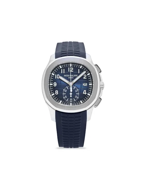 Patek Philippe Pre-Owned 2021 pre-owned Aquanaut Travel Time 42mm