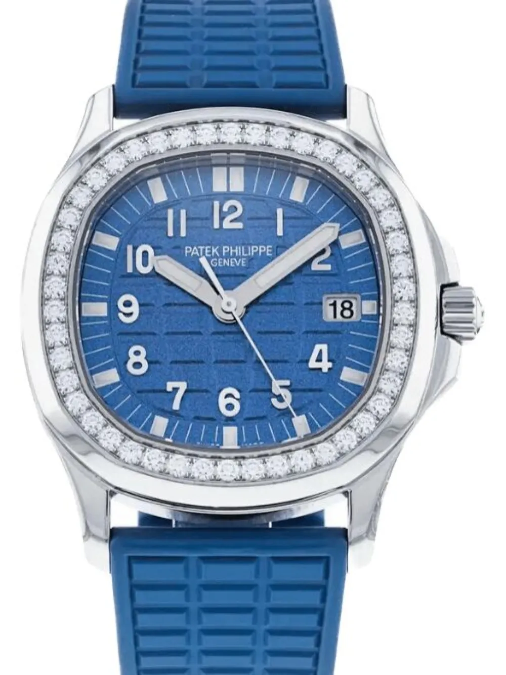 Patek Philippe Pre-Owned 2020 pre-owned Aquanaut Luce 36mm - Blauw