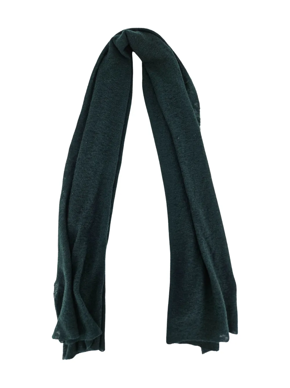Botto Giuseppe small cashmere scarf - Groen
