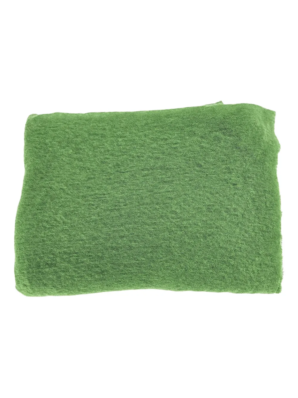 Botto Giuseppe small cashmere scarf - Groen