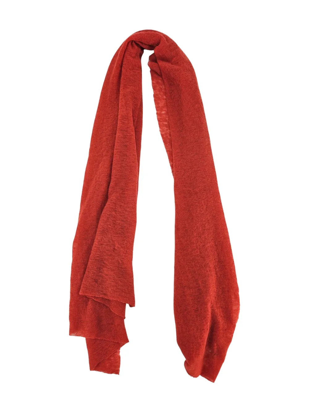 Botto Giuseppe large cashmere scarf - Rood