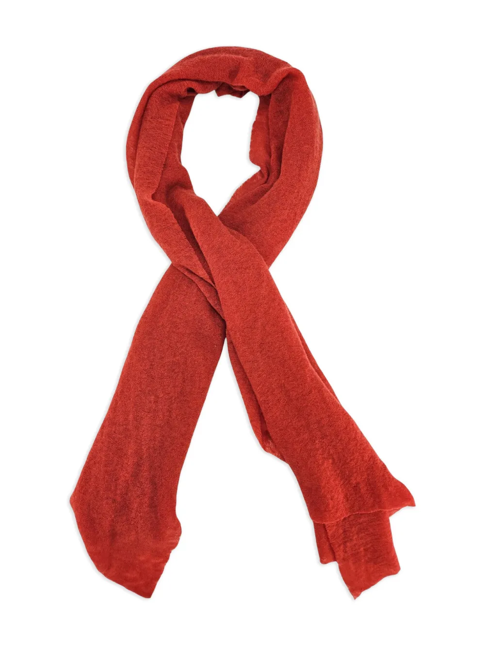 Botto Giuseppe large cashmere scarf - Rosso