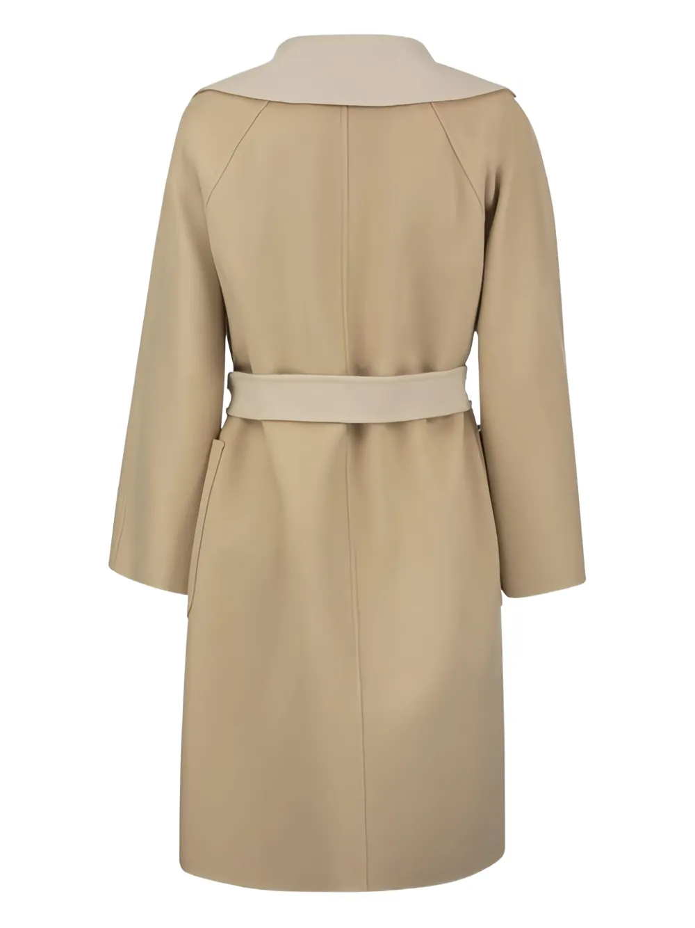 Max Mara Jas met ceintuur Beige