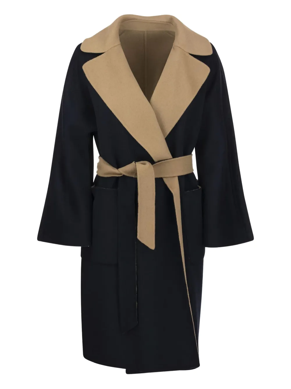 Weekend Max Mara Tweekleurige jas Blauw