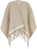Ferragamo embroidered reversible scarf - Neutrals