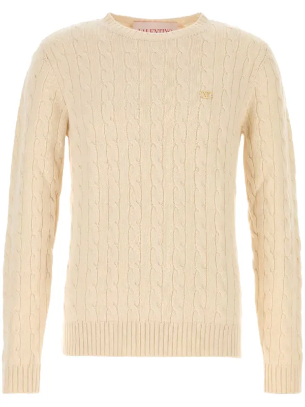 Valentino Garavani カシミア セーター | ニュートラル | FARFETCH JP  