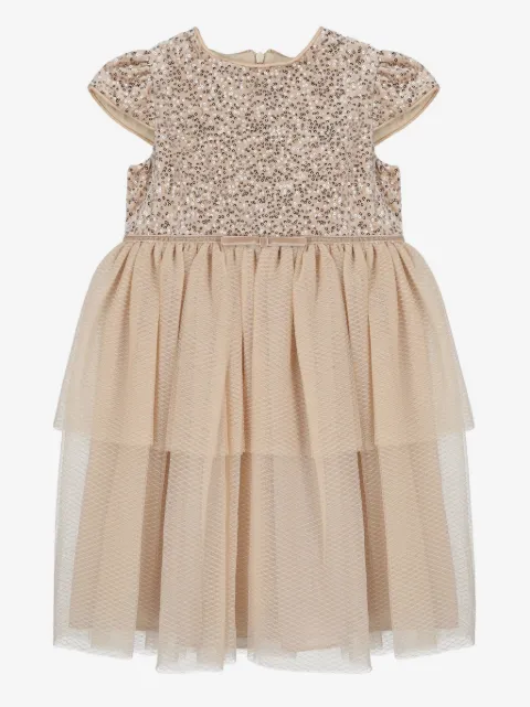 Patachou sequin-embellished midi dress