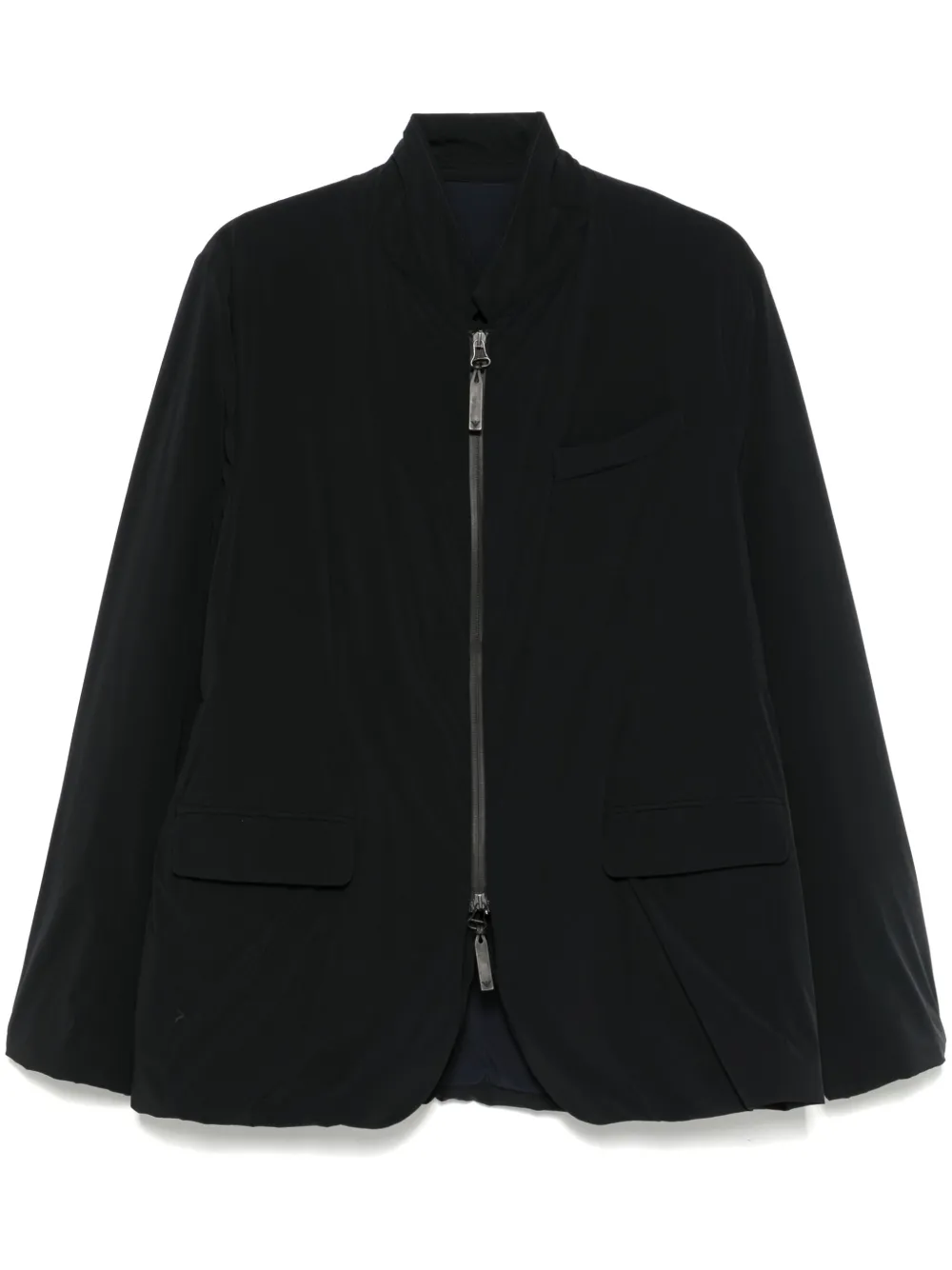 Emporio Armani Gewatteerd jack Blauw