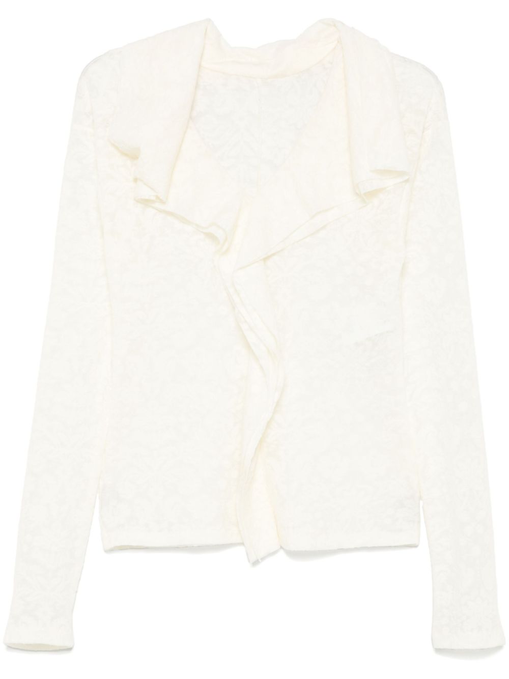 Philosophy Di Lorenzo Serafini lace shirt - White