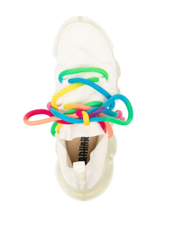 GROUNDS x Bernhard Willhelm Jewelry Sneakers | White
