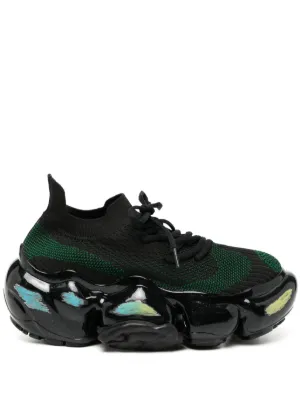 GROUNDS Moopie Nazca Sneakers | Green | FARFETCH