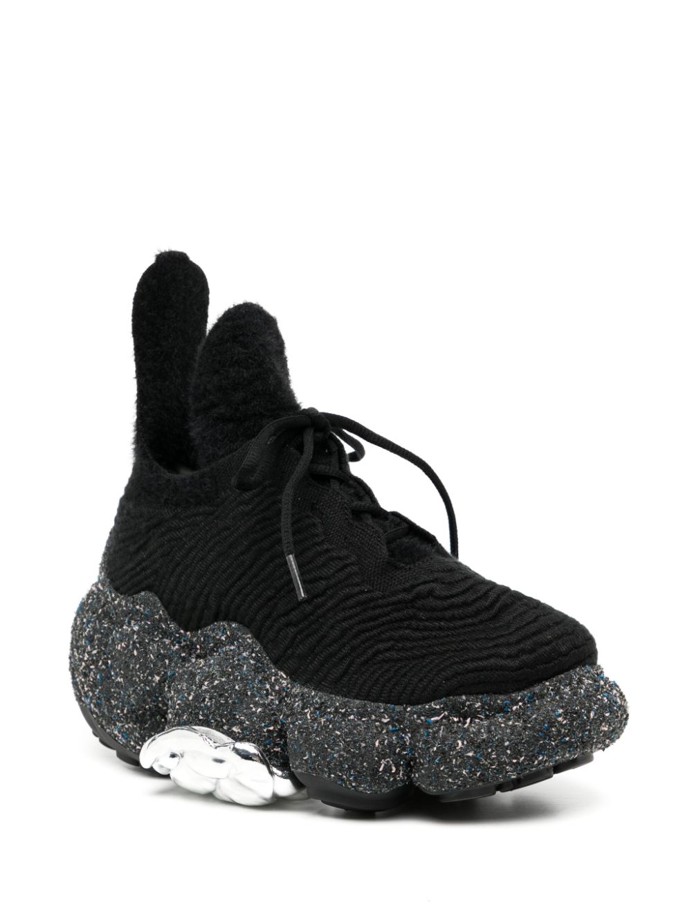 GROUNDS Moopie Breed Sprinkle sneakers - Zwart