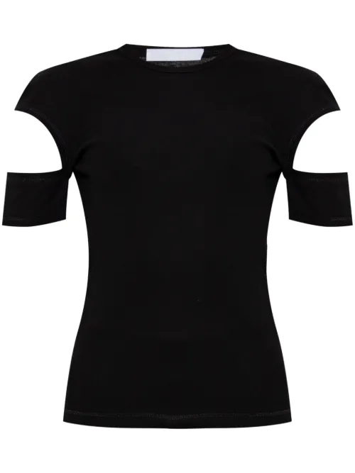 T-shirt à détails de découpes - Helmut Lang - Modalova