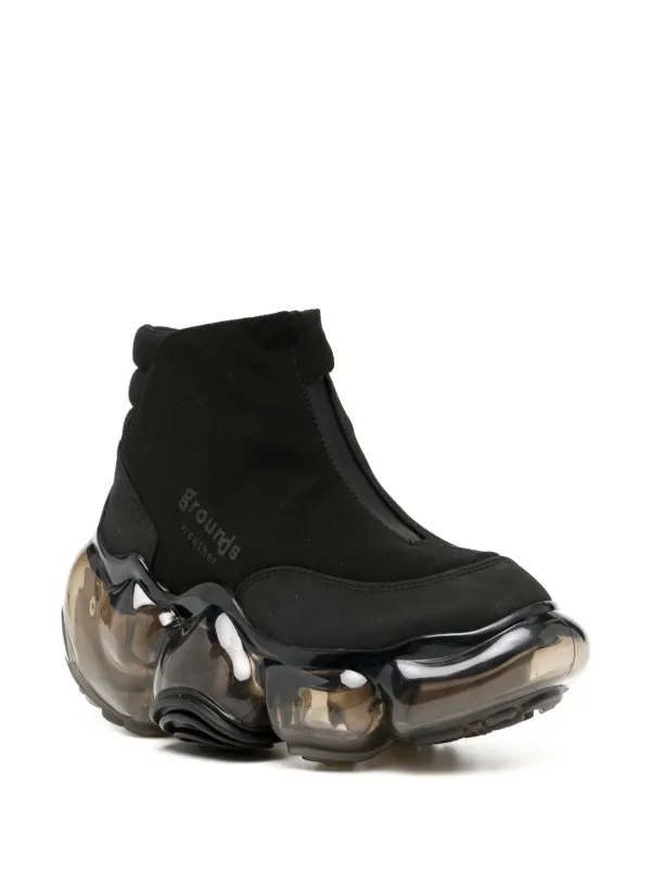【70％OFF】 GROUNDS FARFETCH | Black | Sneakers Weather Moopie 靴