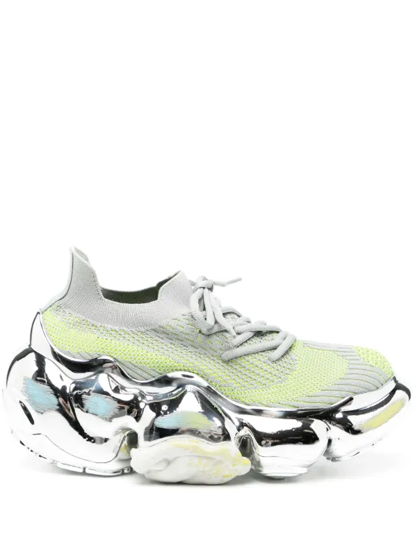 GROUNDS Moopie Chrome Scratch スニーカー | グレー | FARFETCH JP