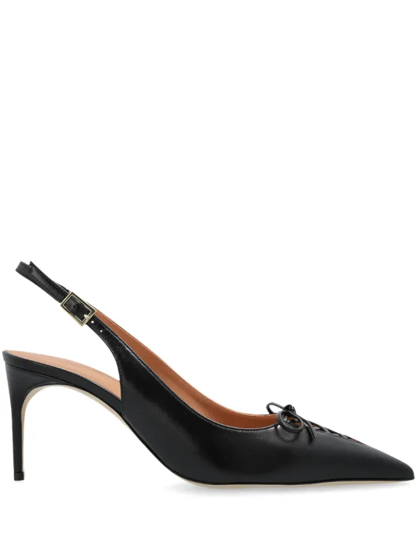 Malone Souliers 70mm Trudie Pumps Black FARFETCH TH