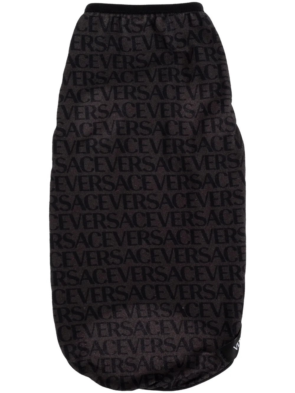 Versace Allover Pet Vest In Black