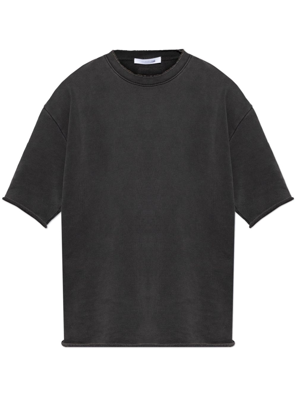 Helmut Lang T-shirt met logopatch Grijs